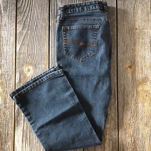 Arizona jean Co. Dark wash denim blue jeans 7S